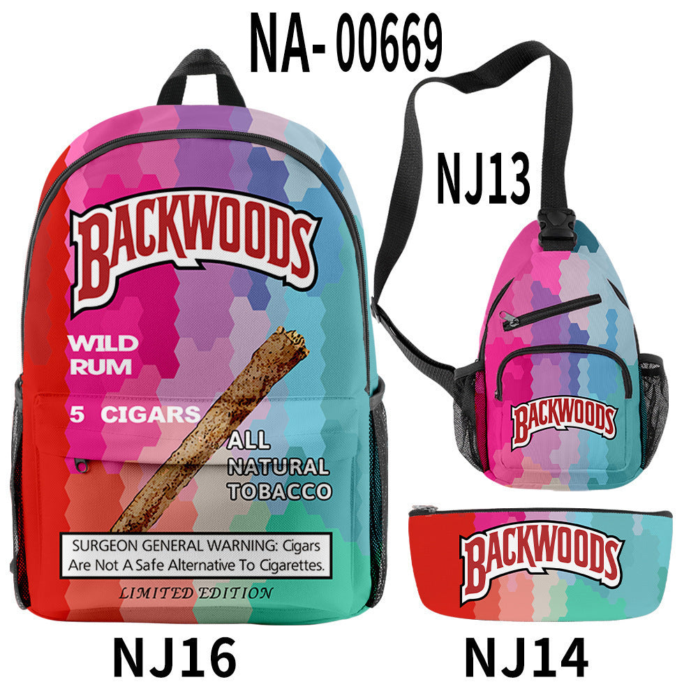 Wasserdichter Oxford Sportrucksack – Bild 3 | LuxeStyle