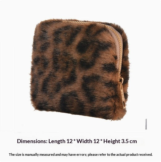 Fleece-Gepäcktasche mit Leoparden-Print – Bild 7 | LuxeStyle