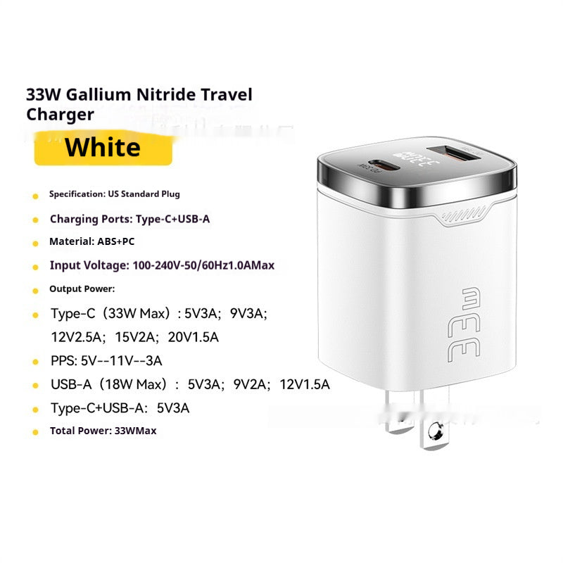 20W Reise-Ladegerät mit USB-A & USB-C
