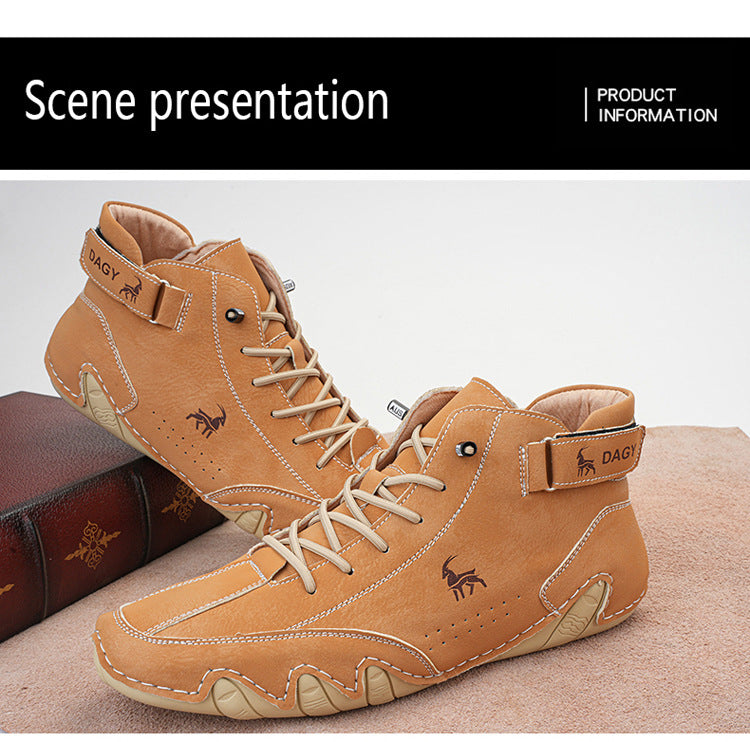 Herren Winter Casual-Schuhe mit Fleecefutter
