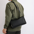 Grosses Leder-Crossbody-Bag
