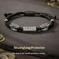 Retro-Armband Doppeldrache – Bild 1 | LuxeStyle