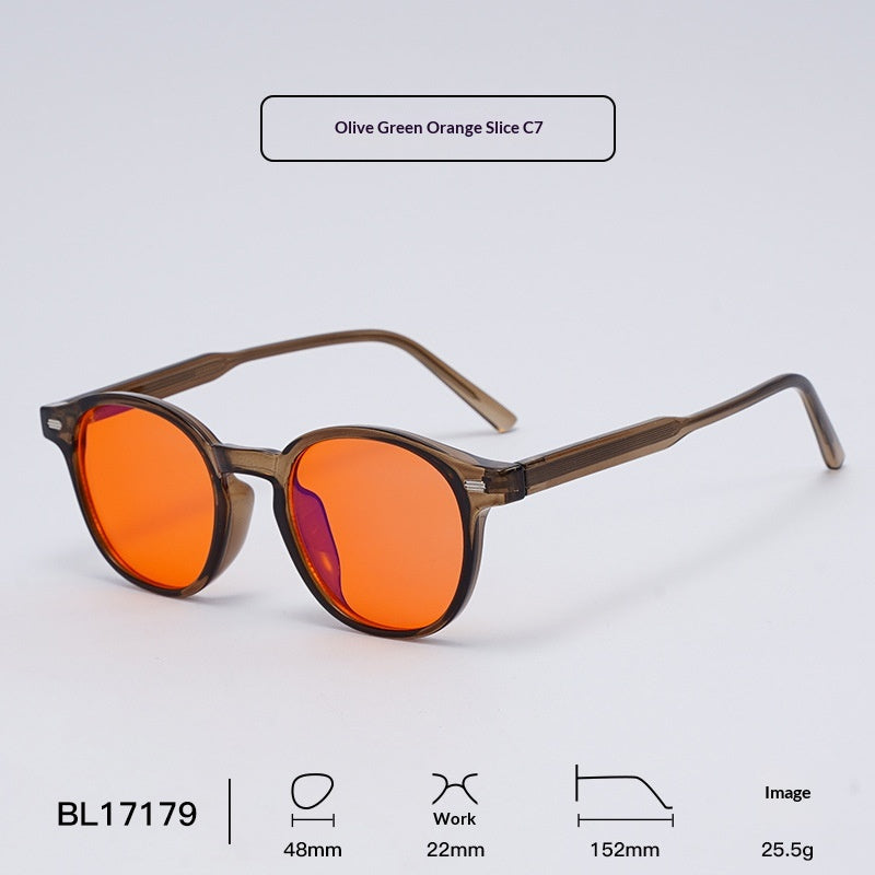 Simple Blaulichtfilter-Brille