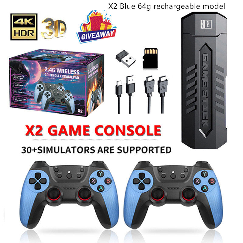 X2 Blue 4K Wireless Gaming Konsole