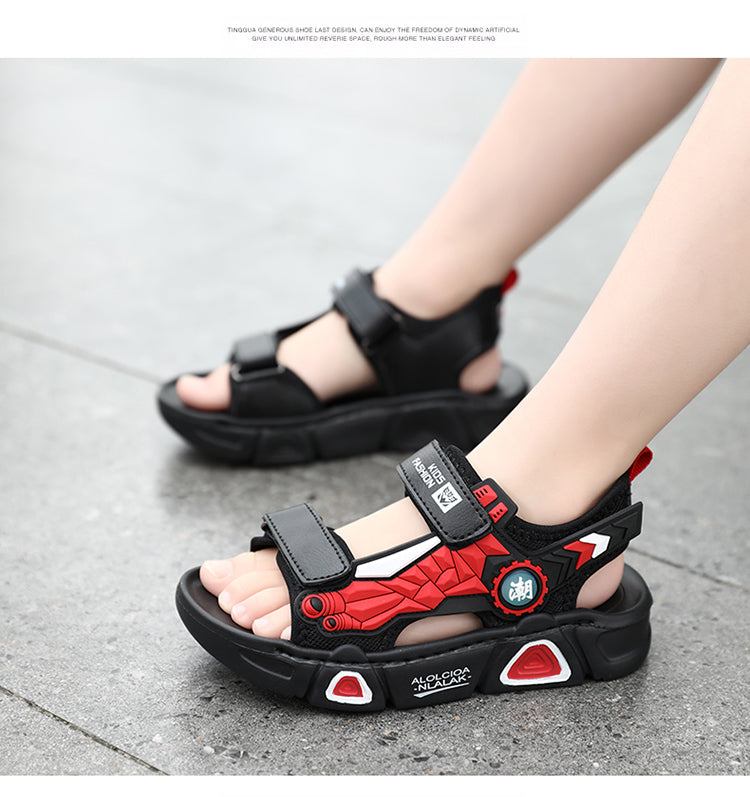 Jungen-Sandalen mit Klett
