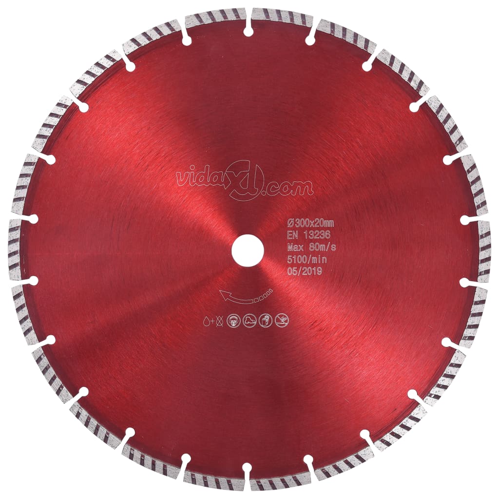 Diamant-Trennscheibe Turbo 300 mm