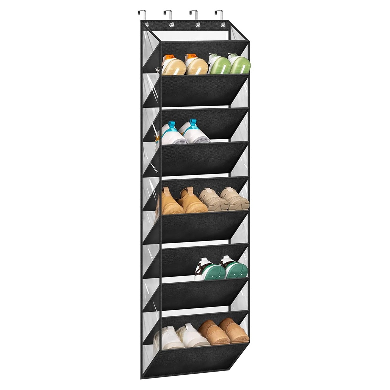 Schuh-Organizer für die Tür, 10 Fächer