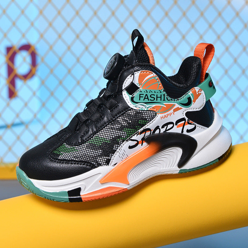Basketball-Sneakers mit Drehverschluss – Bild 5 | LuxeStyle