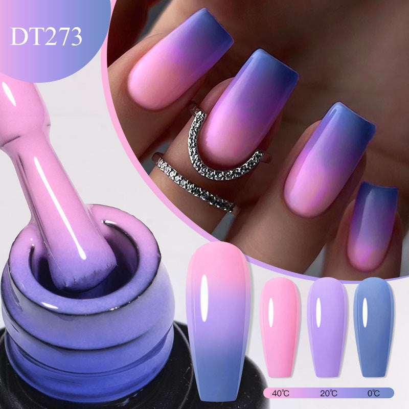 Schimmernder Thermo-Gel Nagellack – Ansicht 7