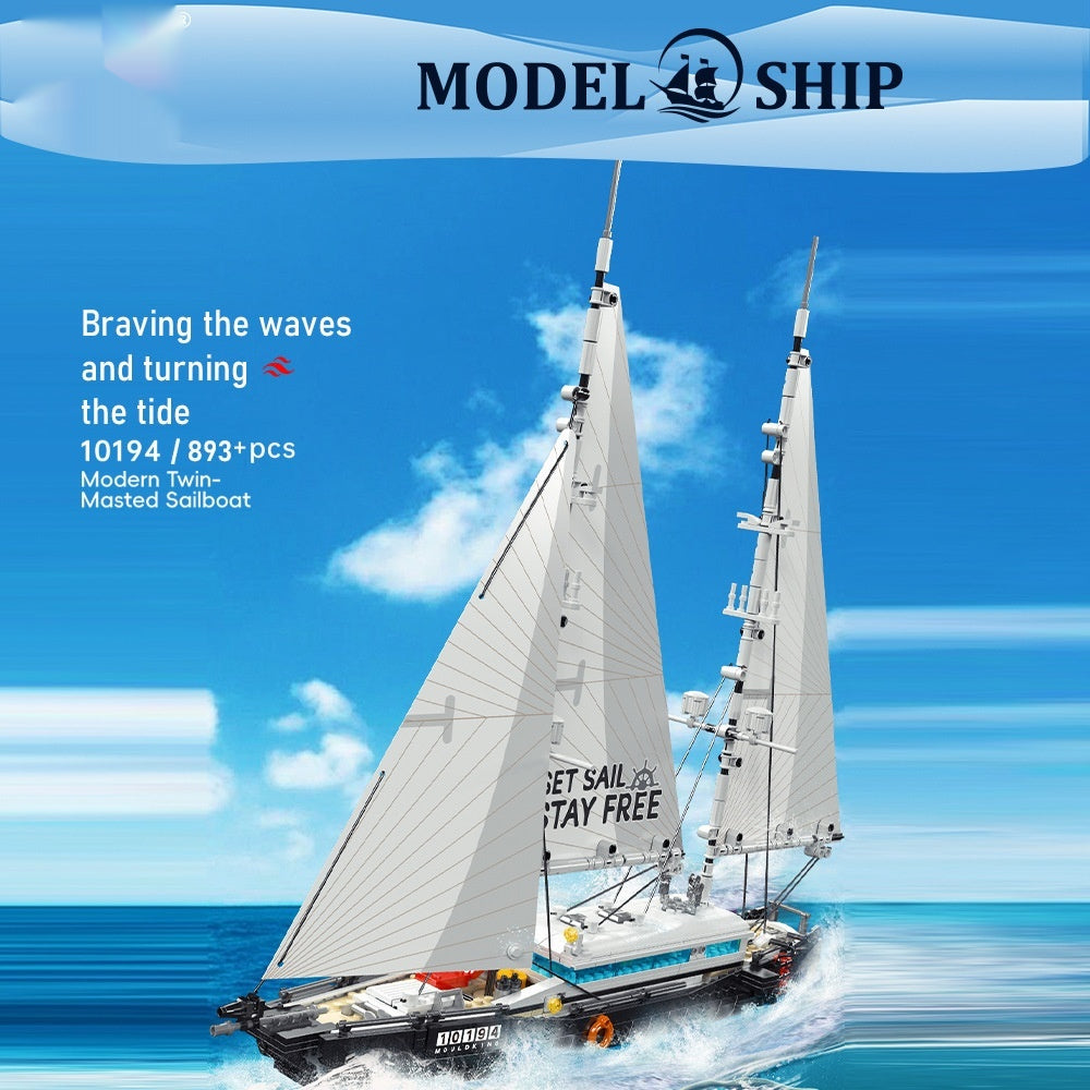 Bauklötze – Yuxing Modellboot Spielzeug – Bild 2 | LuxeStyle