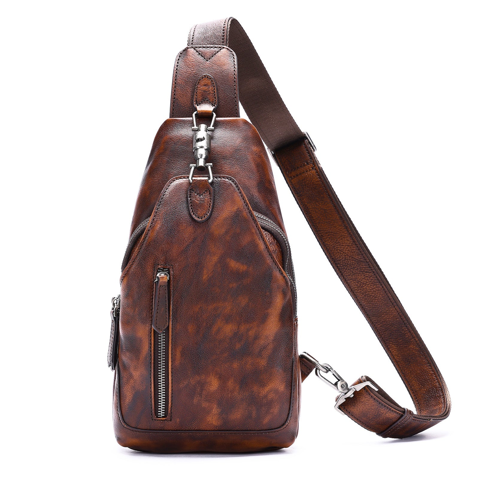 Ma Pi Brusttasche aus Echtleder – Ansicht 5