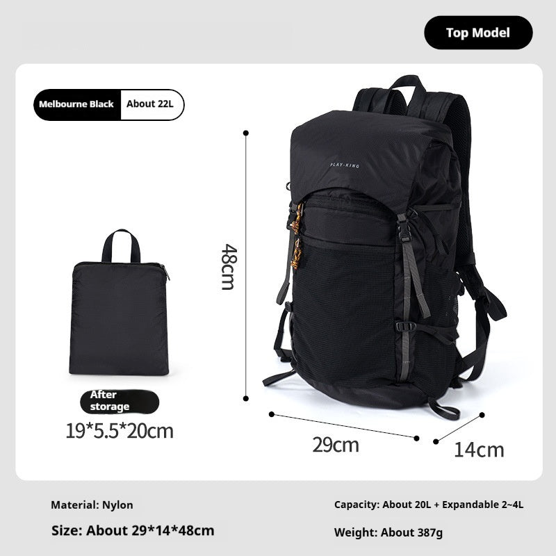 Outdoor-Backpack 22 L, wasserfest, leicht – Bild 3 | LuxeStyle
