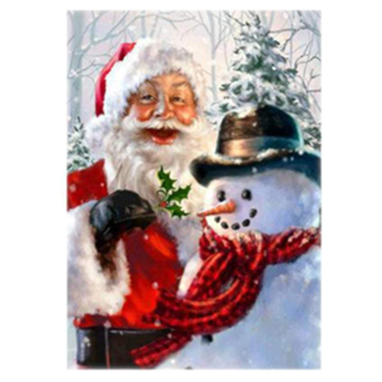 DIY Diamond Painting Set: Weihnachtsposter