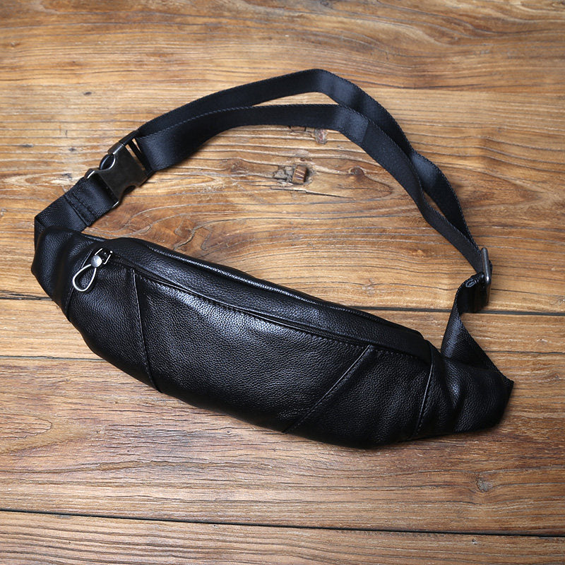 Echtes Leder Brusttasche für Herren – Bild 4 | LuxeStyle