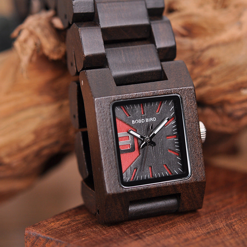 Holz-Quartz-Armband