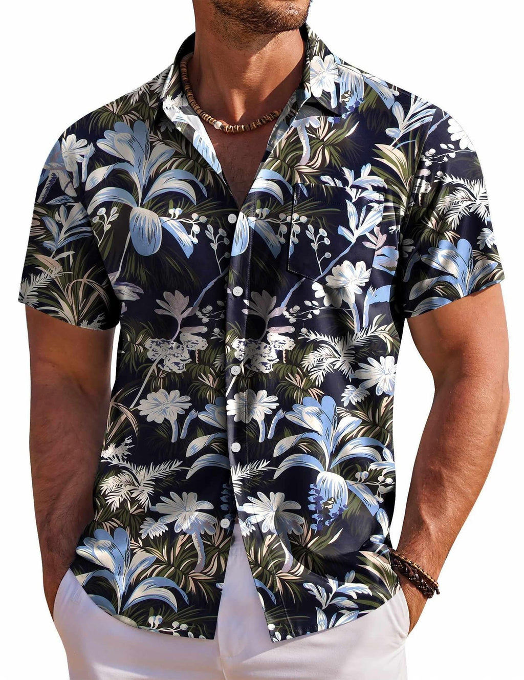 Herren Hemd im lässigen Beach-Look