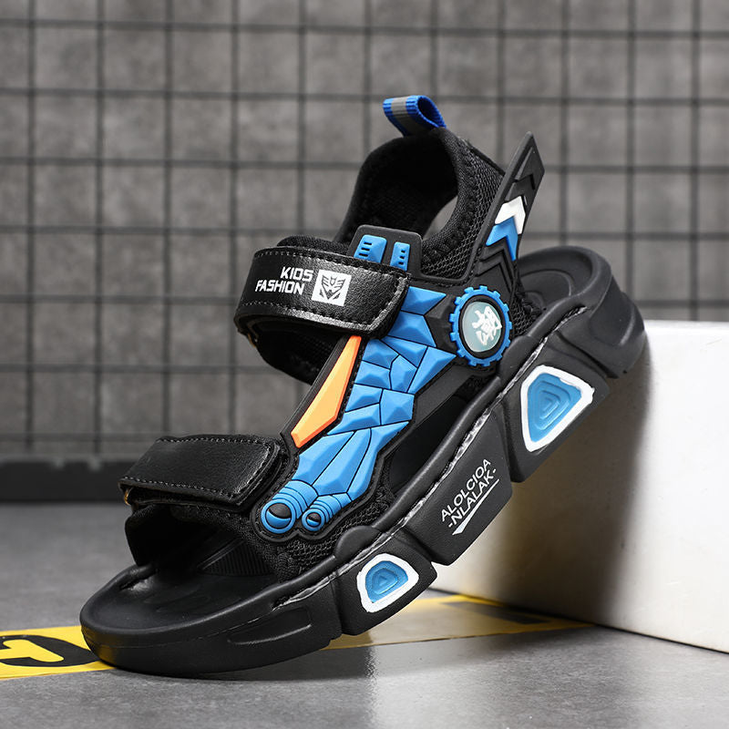 Jungen-Sandalen mit Klett