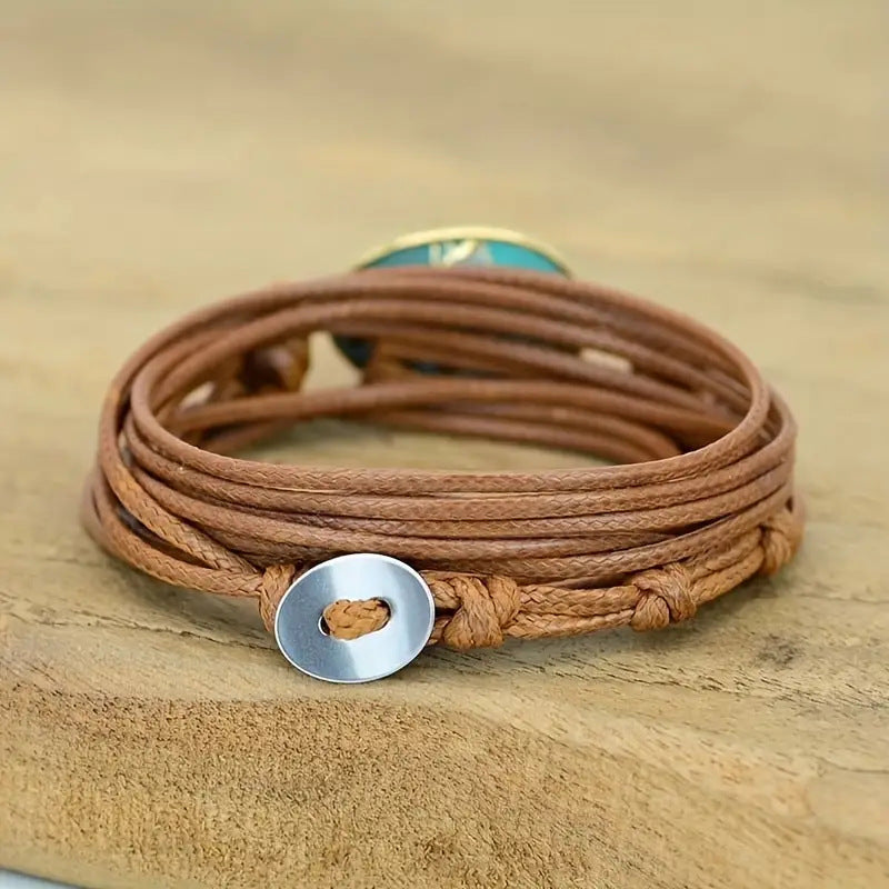 Boho-Armband mit Türkis-Design – Bild 5 | LuxeStyle