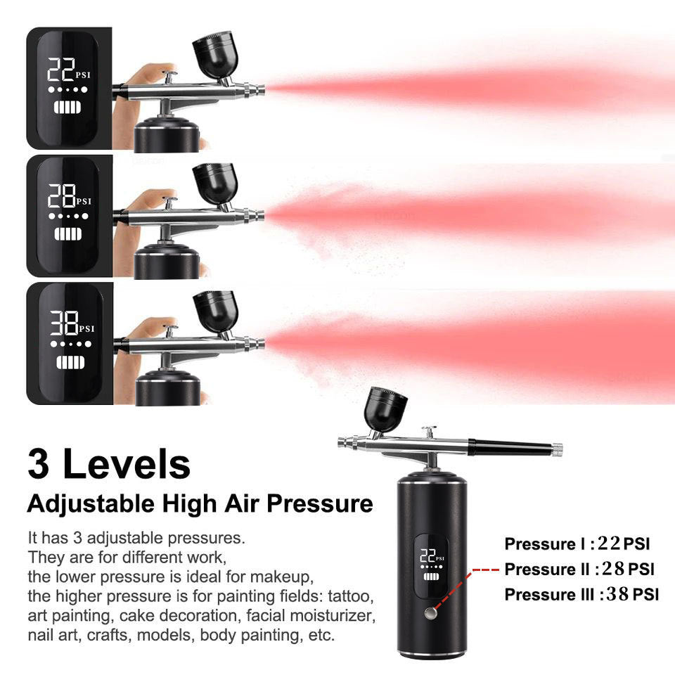 Elektrische Sprühpistole Air Compressor Kit