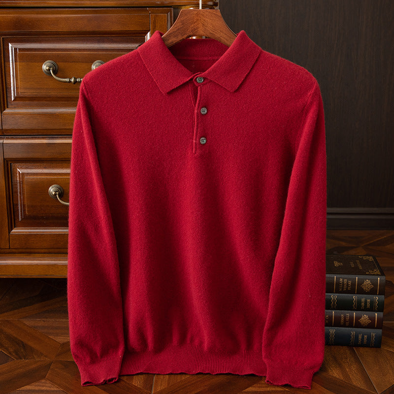 Herren Rollkragenpullover aus Wolle