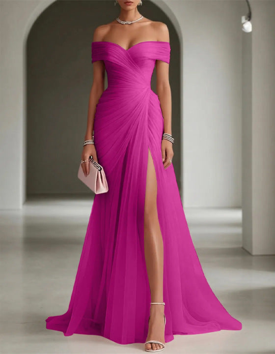 Elegantes Off-Shoulder Abendkleid für Damen