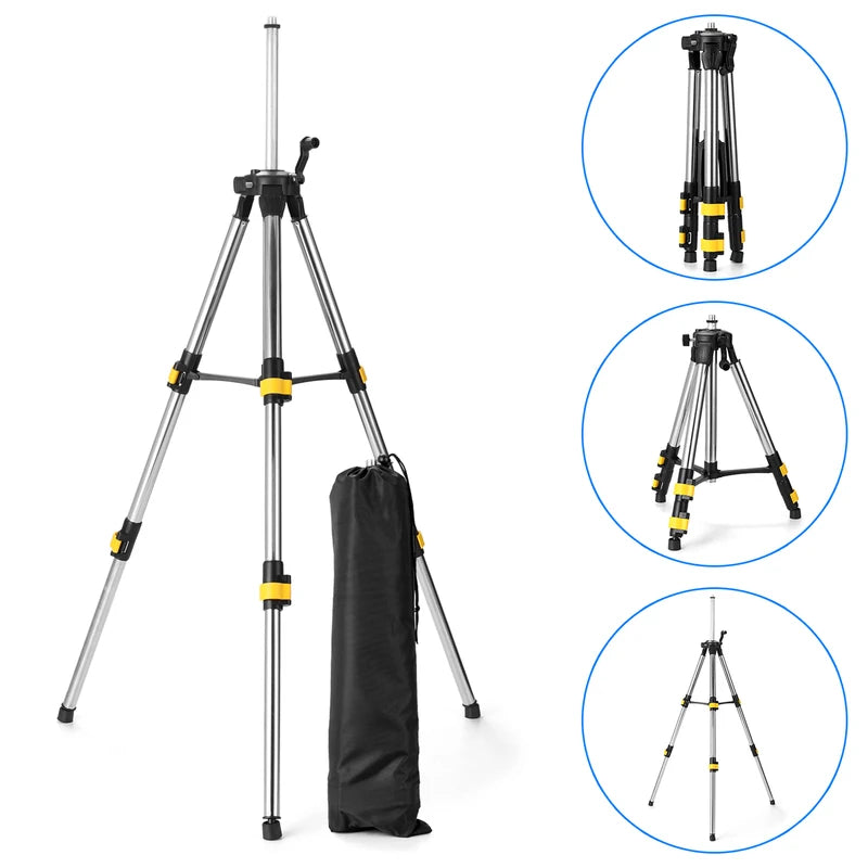 Stativ für Laser-Nivelliergerät, 1.2M, höhenverstellbar