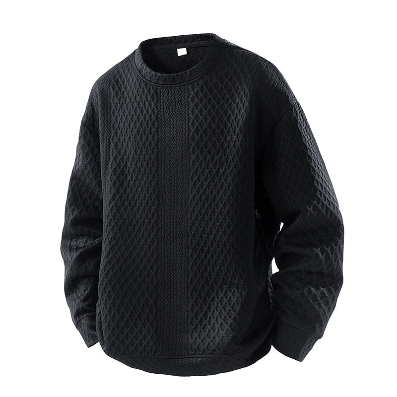 Herren Pullover Rundhals Langarm – Bild 2 | LuxeStyle