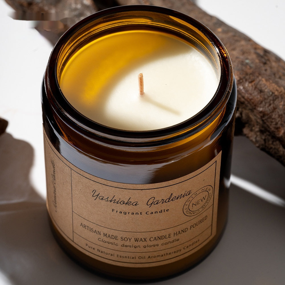 Rauchfreie Sojawachskerze – Geschenk für Aromatherapie
