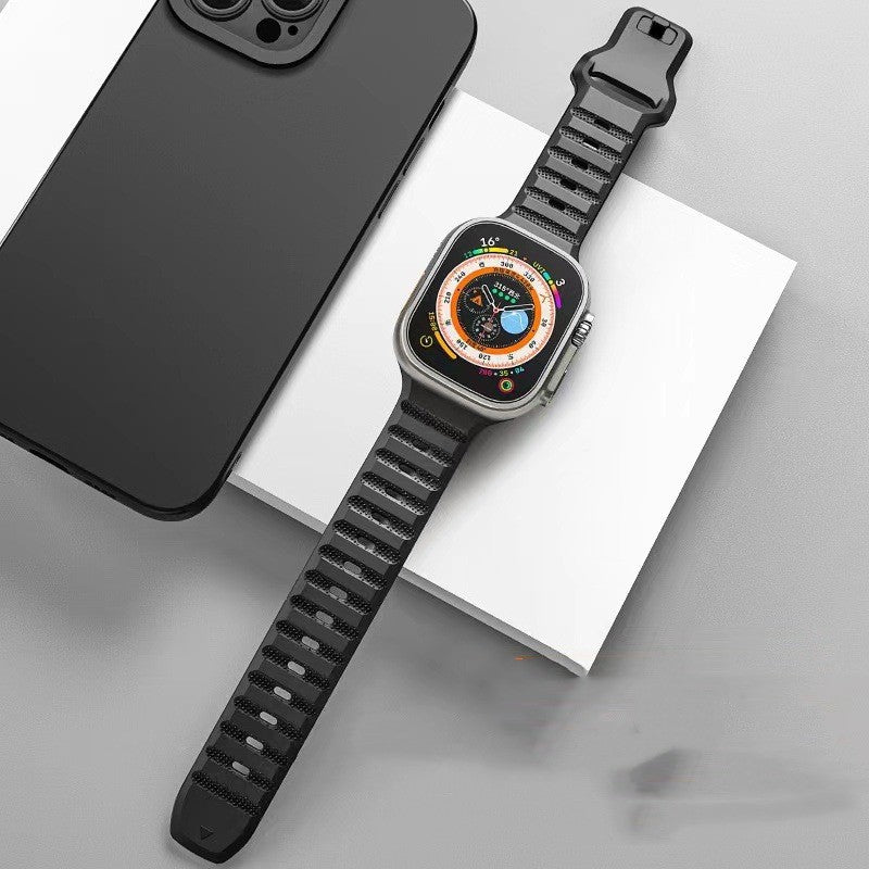 Fluoro-Kautschuk Armband für Smartwatches
