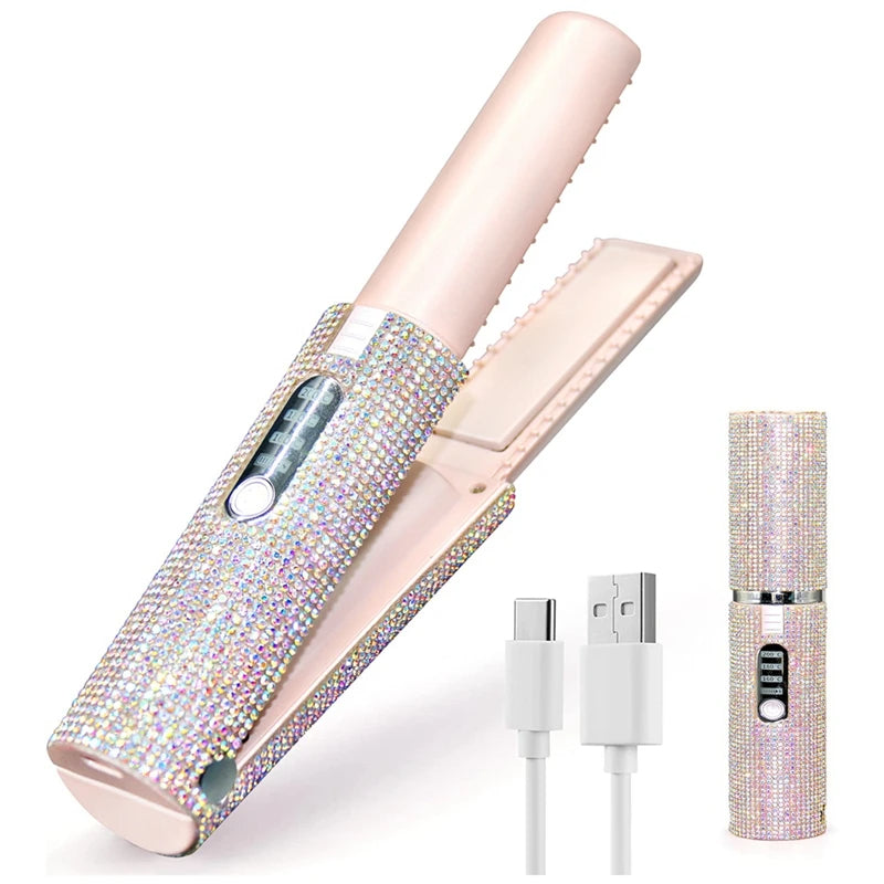 Kabelloses USB-Glätteisen für unterwegs