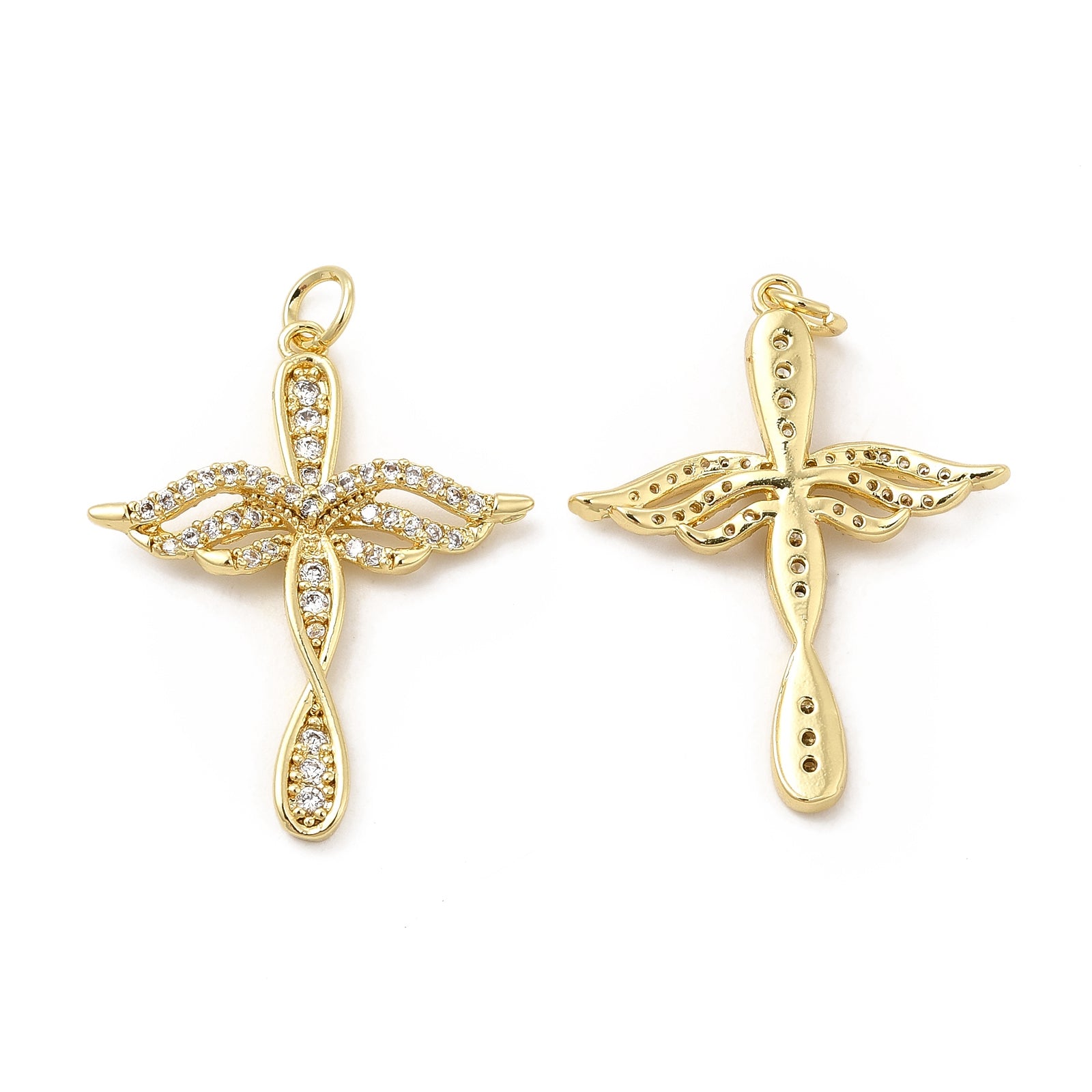 5-teilige Anhänger-Set mit Cubic Zirconia