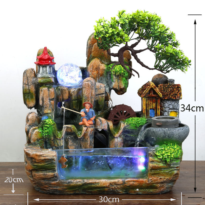 Individueller Felsquellenschmuck