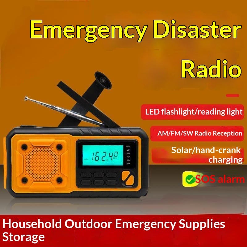 Solar Outdoor Radio mit Powerbank & Licht
