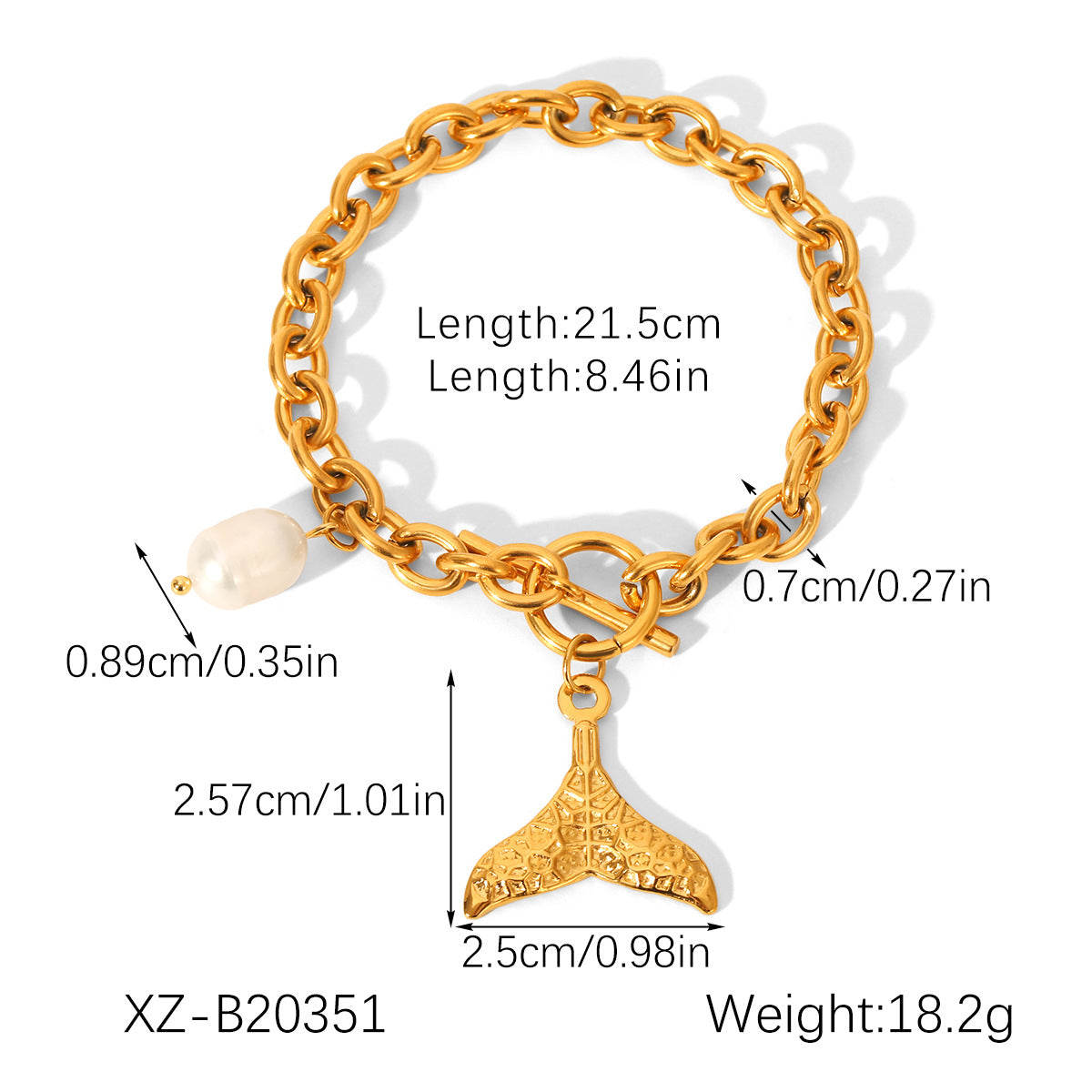 Armband mit Seestern- und Muschel-Elementen – Bild 1 | LuxeStyle