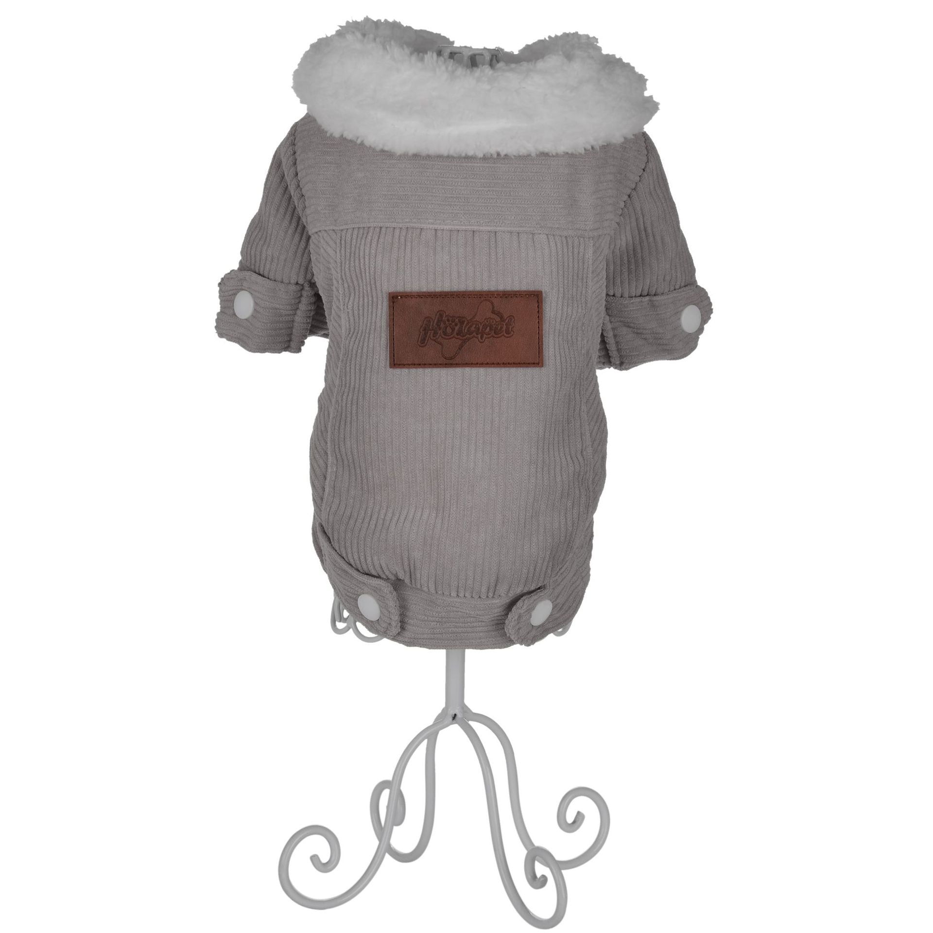 Koreanischer Doppel-Layer-Fleece-Hundekittel