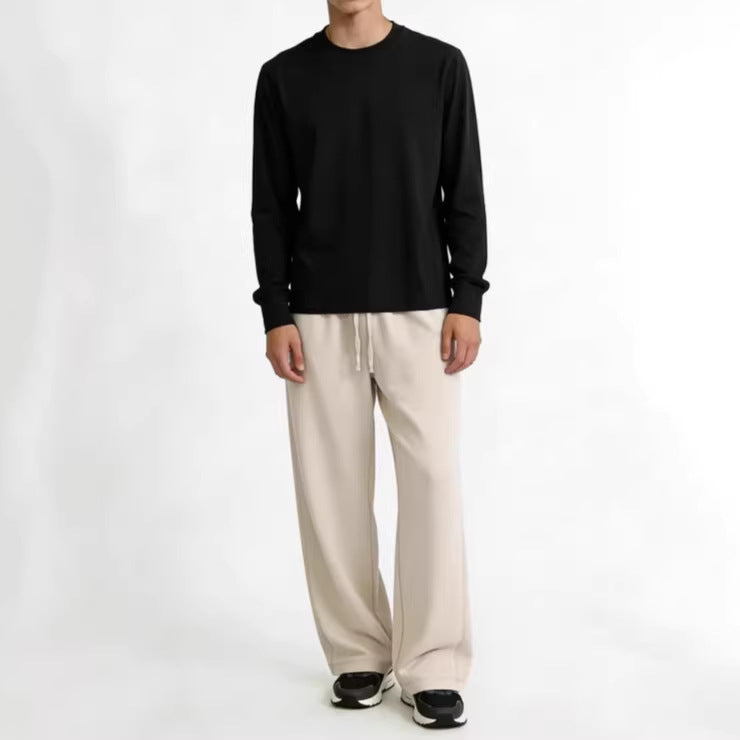 Unisex Langarmshirt aus Baumwolle