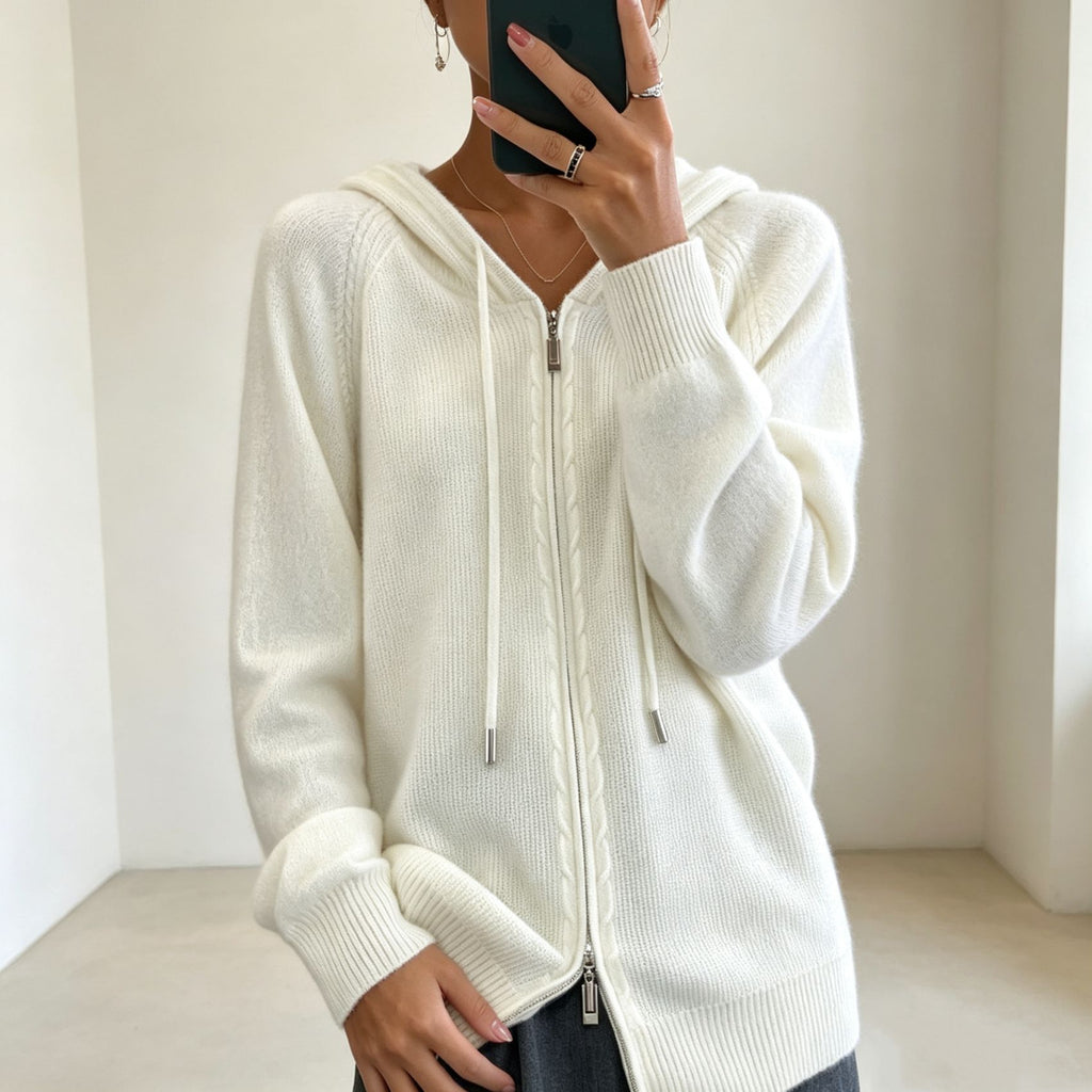 Cardigan aus Kunstwolle