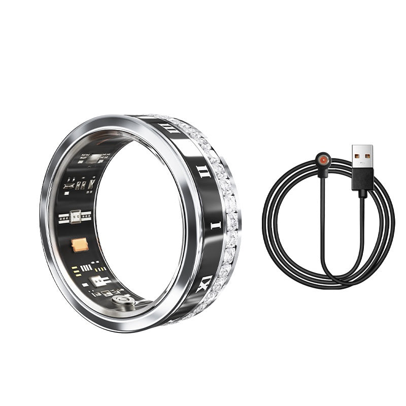 Intelligenter Ring mit Edelstein