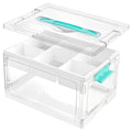 Transparente Aufbewahrungsbox für Bastelbedarf – Bild 3 | LuxeStyle