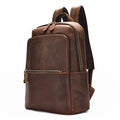 Rucksack mit Ledergriff, 20-35 L – Bild 3 | LuxeStyle