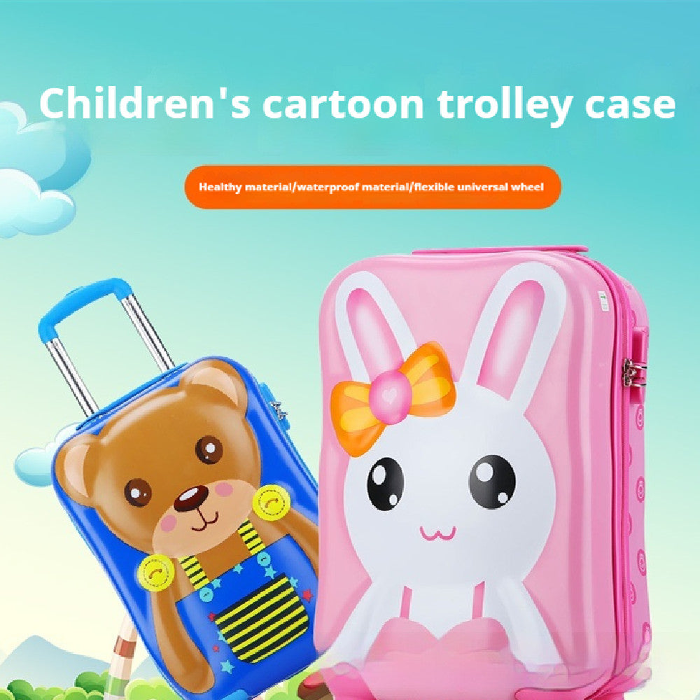 Kindertrolley mit Cartoon-Print