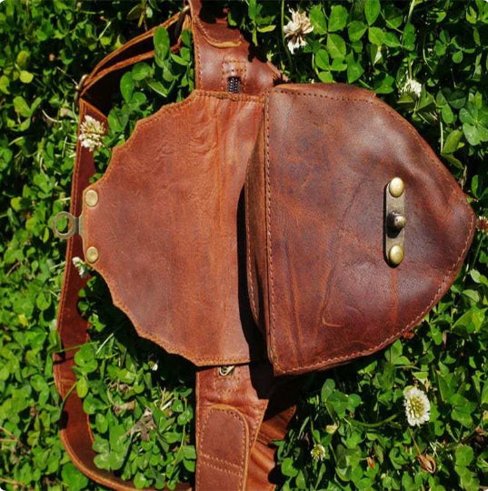 Herzförmige Gürtel-Tasche Retro
