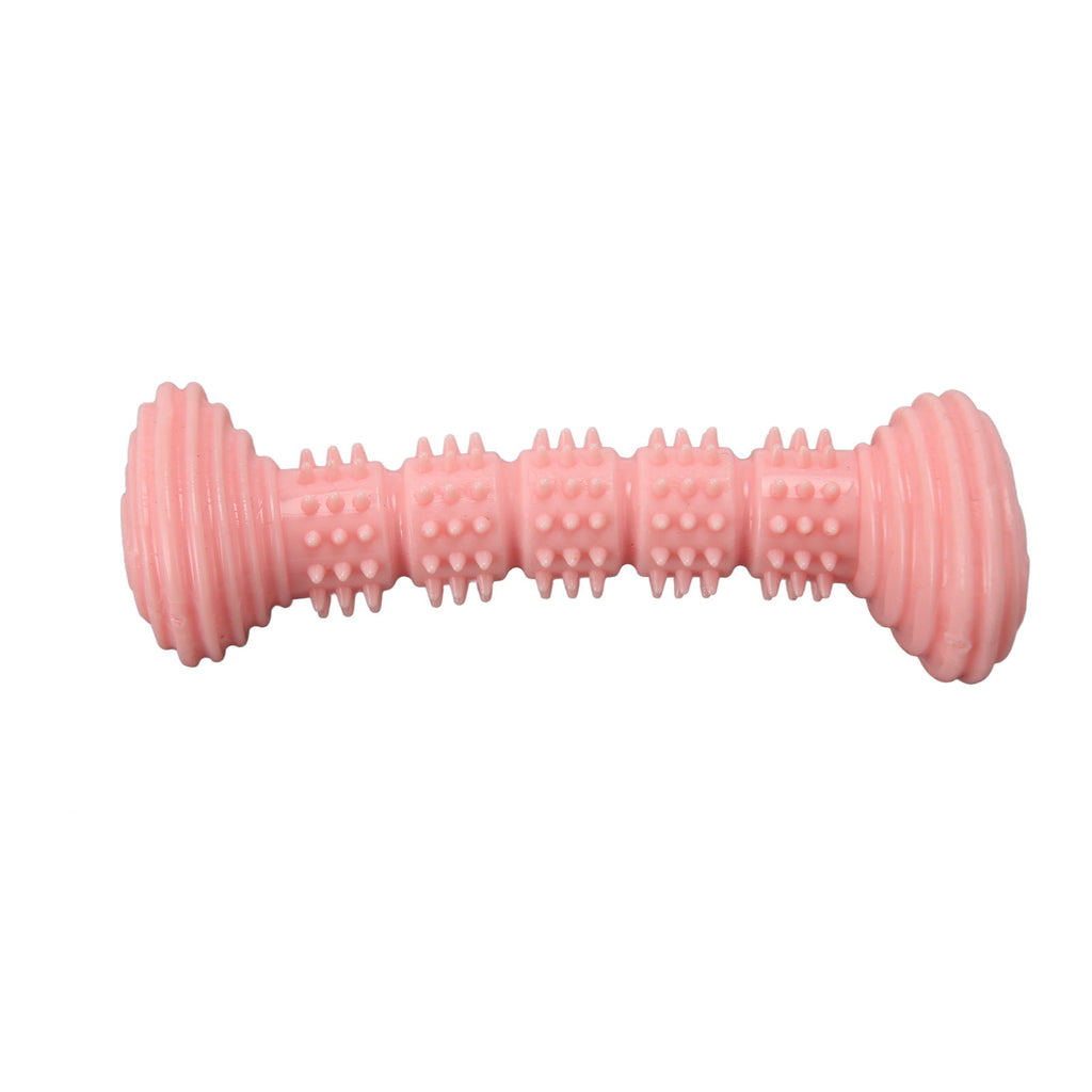 Hundekauknochen aus Gummi für Welpen, Rosa