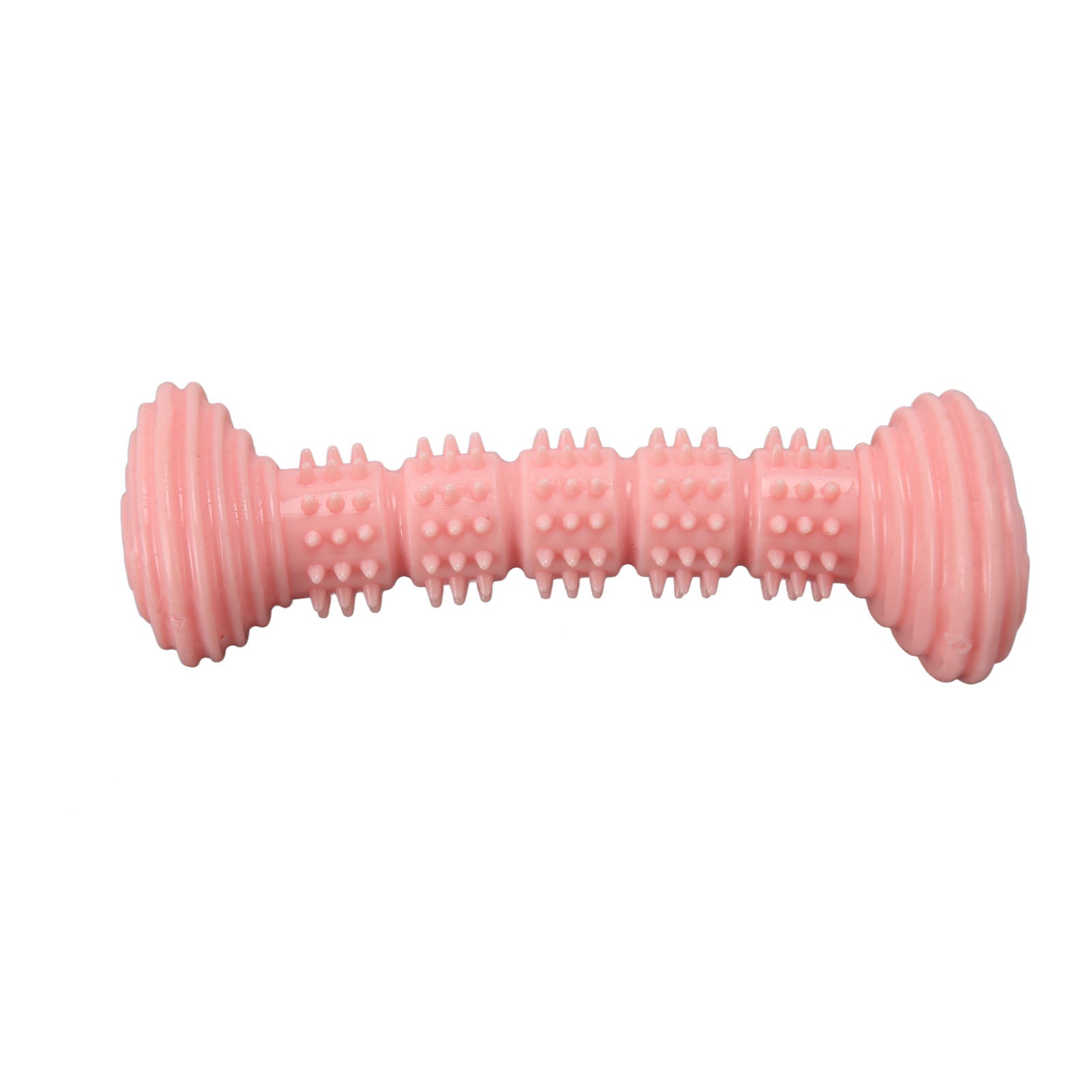 Hundekauknochen aus Gummi für Welpen, Rosa