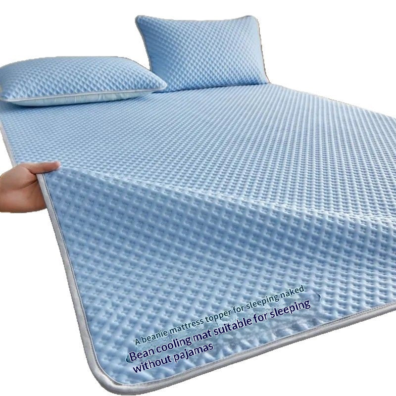 Atmungsaktive Eisseiden-Kühlmatte für den Sommer