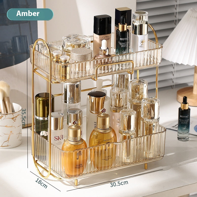 Doppelstöckiges Kosmetikregal – Bild 3 | LuxeStyle