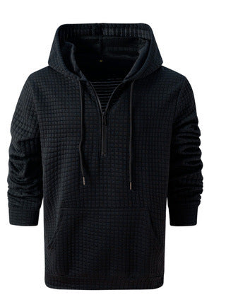 Herren Hoodie mit Jacquard-Muster