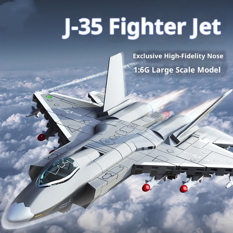 J-35 Jagdflugzeug Baukasten – Bild 3 | LuxeStyle