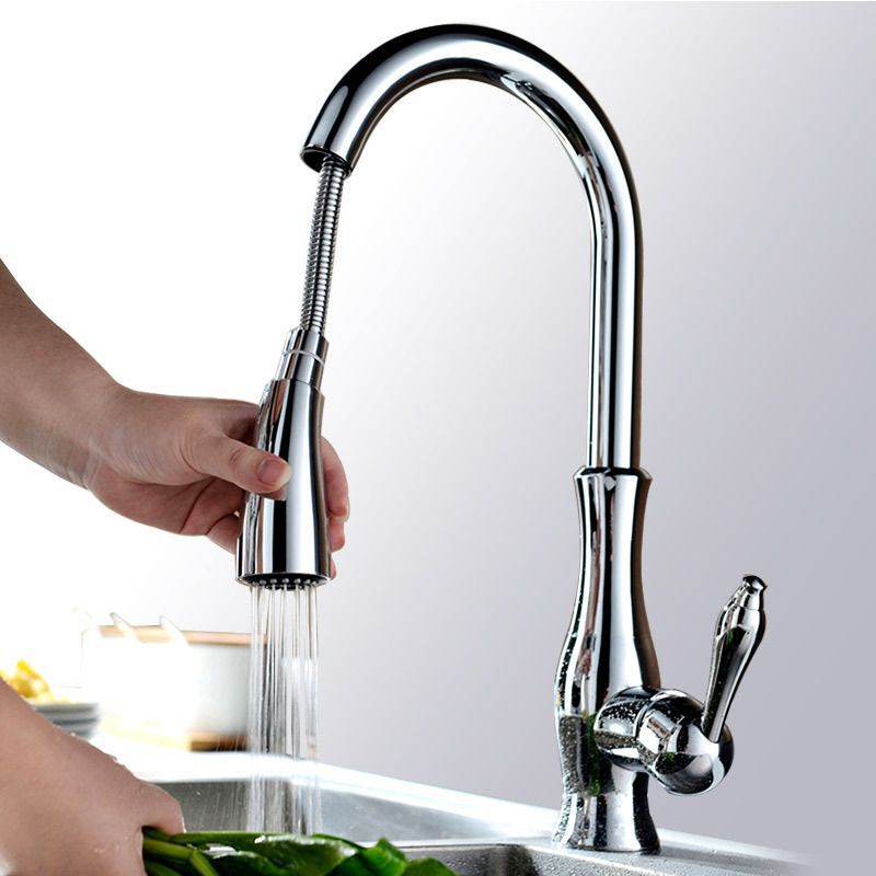 Kupfer Wasserhahn ausziehbar für Küche und Bad – Bild 2 | LuxeStyle