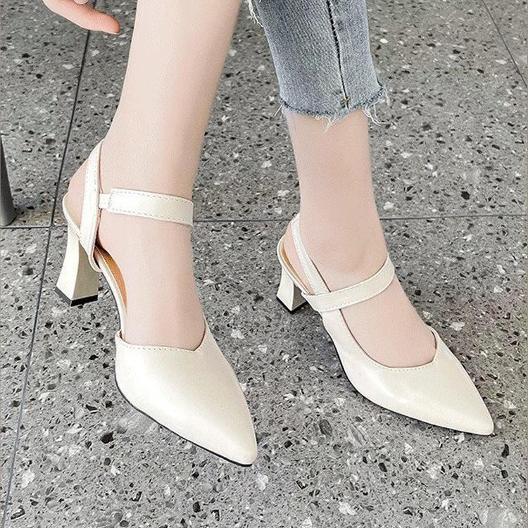 Elegante Chunky-Heel-Sandalen mit Knöchelriemen